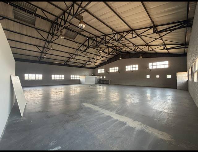 1,200M² WAREHOUSE TO LET IN BARBEQUE DOWNS